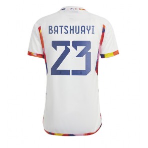 Belgija Michy Batshuayi #23 Gostujuci Dres SP 2022 Kratak Rukavima